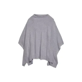 VINCE Sleeveless Cashmere Poncho