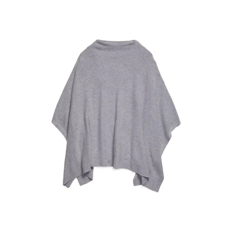 VINCE Sleeveless Cashmere Poncho-0