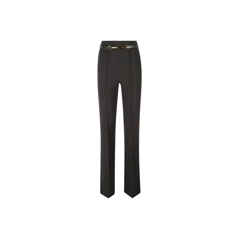 Elisabetta Franchi Belted Straight Trousers-0