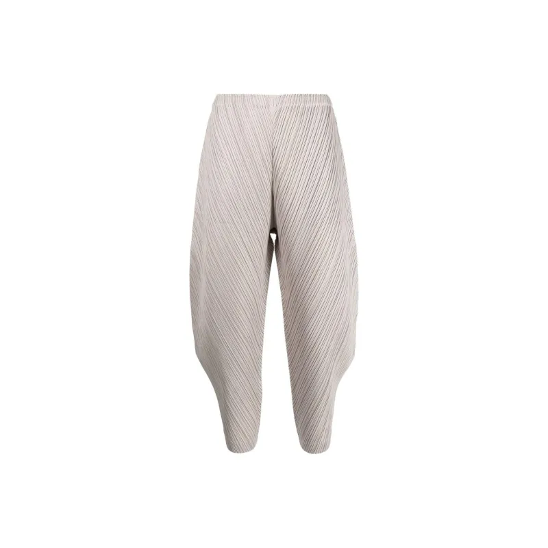 PLEATS PLEASE ISSEY MIYAKE Casual Pants Women's White-0
