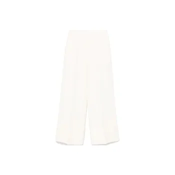 Valentino Pleat Detailed Wide Leg Pants