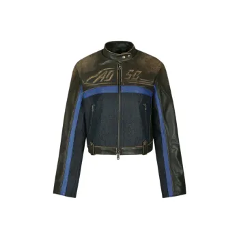 ANDERSSON BELL FW24 Leather Jacket Women's Brown
