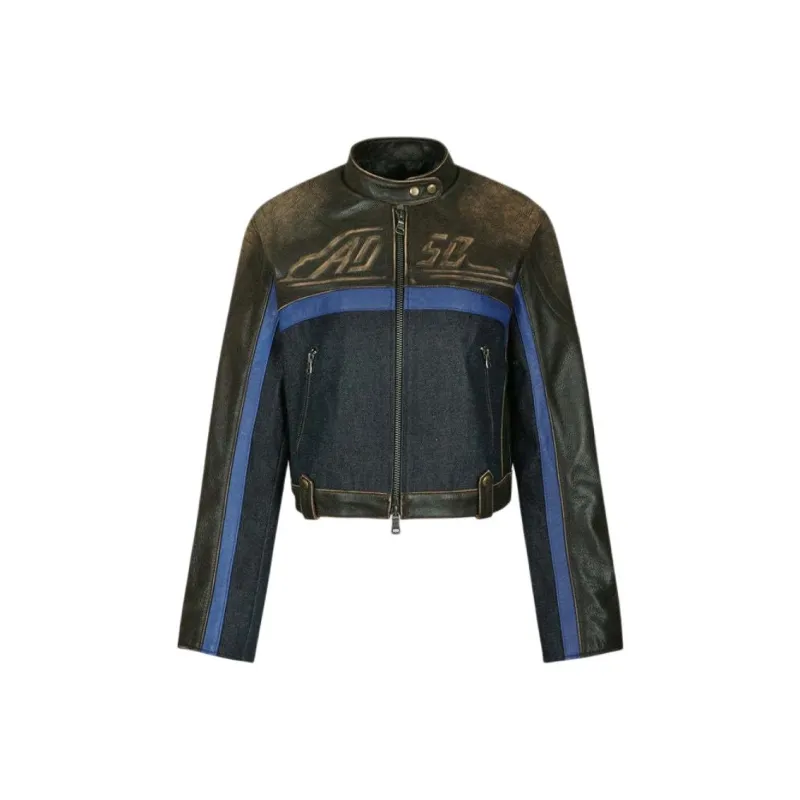 ANDERSSON BELL FW24 Leather Jacket Women's Brown-0