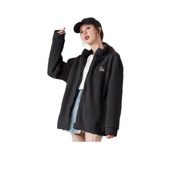 Tonlion Velvet feel Coat Women's Black