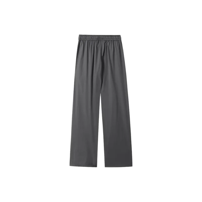 FASTFISH Casual Pants Unisex Black-5