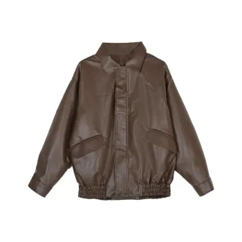 TENNE GIRL Leather Jacket Women's