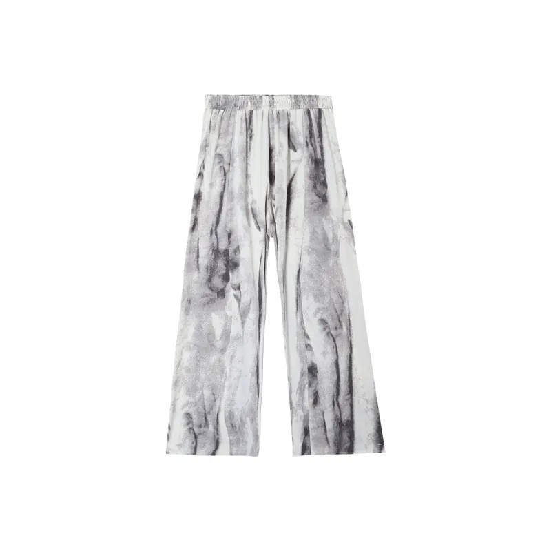 HIPPIEMISS Casual Pants Women's Light Gray-0