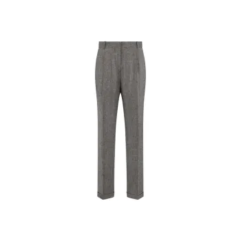DIOR Pleat Detailed Straight Leg Pants