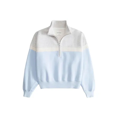 Abercrombie＆Fitch Sweatshirt Women's Light Blue