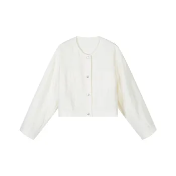 THE SEA LIFE Cropped Coat Women's Ice Cream