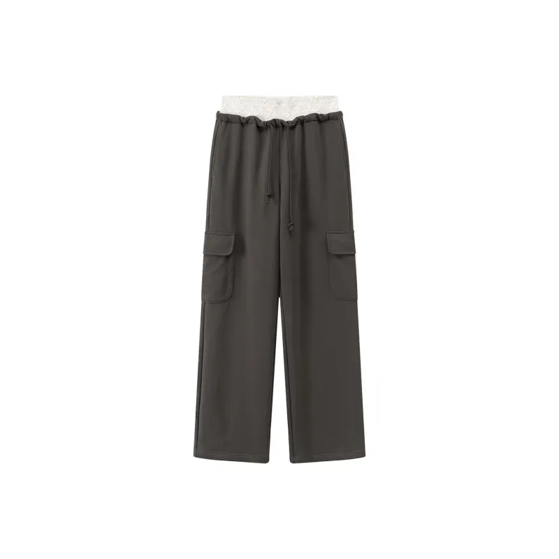 CHUU Casual Pants Women's Carbon Gray-0