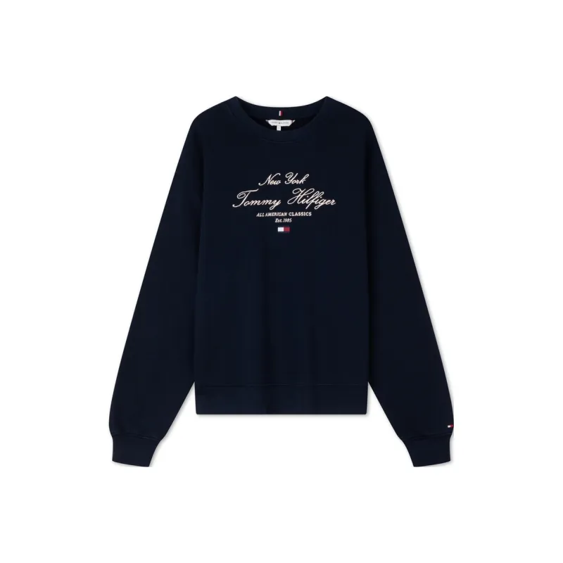 Tommy Hilfiger Logo embroidered Sweatshirt-0