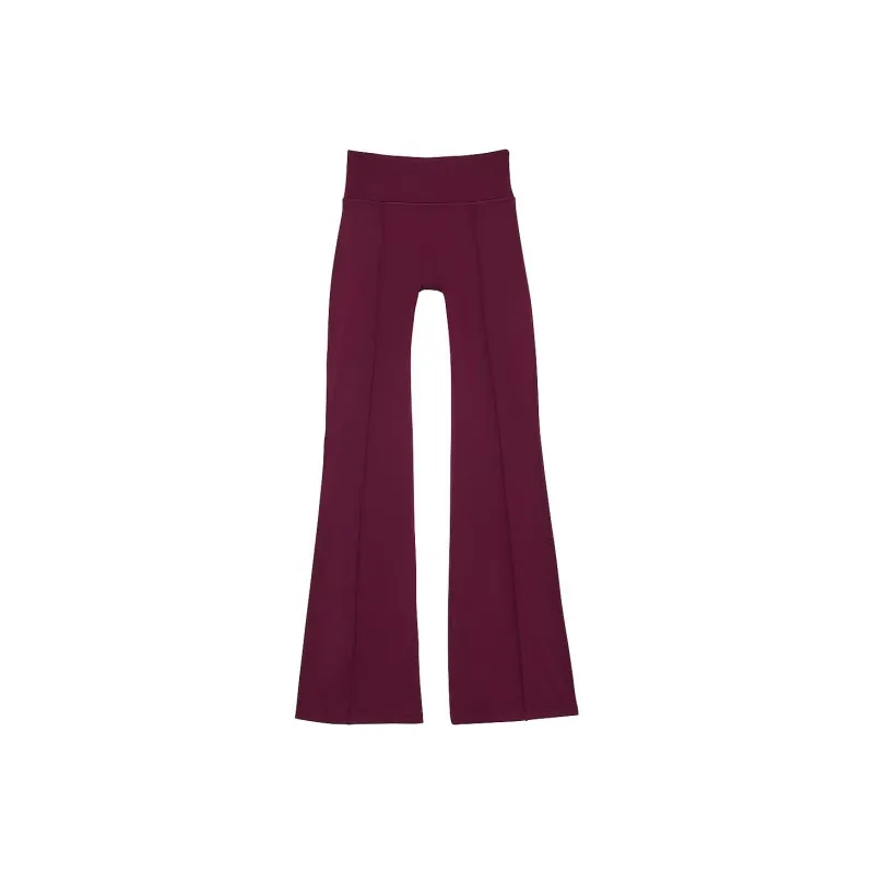 Victoria's Secret PINK Winter Flare Leggings/Wild Rose Casual Pants Women's Wild Rose-0