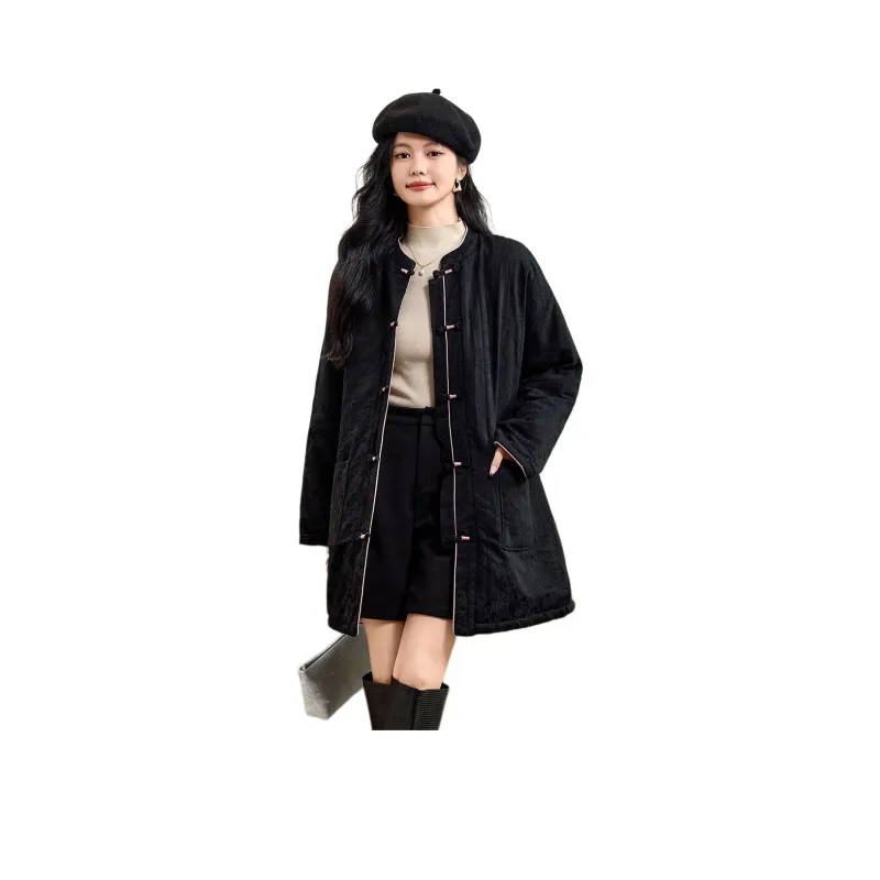 CARBAMMI Puffer Jacket Women's Black-0