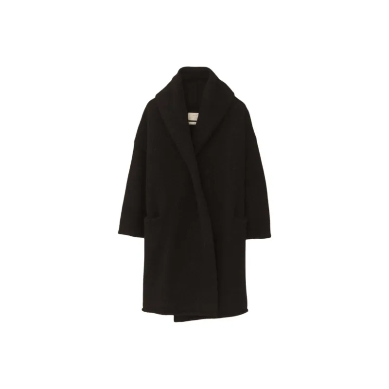 Lauren Manoogian CAPOTE COAT Coats Women's BLACK/Black-0