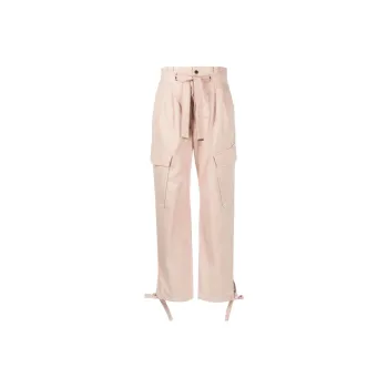 PINKO High Waist Straight Leg Trousers