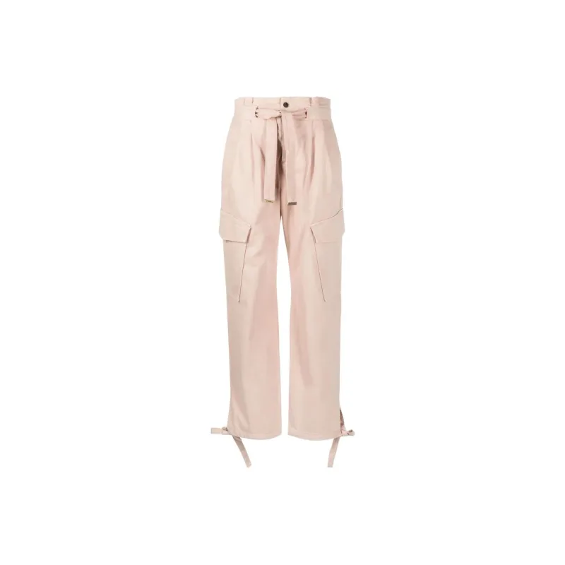 PINKO High Waist Straight Leg Trousers-0