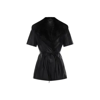 LIZZY Leather Jacket Women's Black