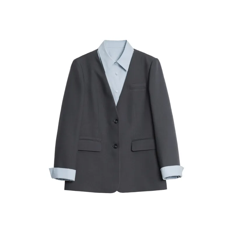 Mambe Business Suit Women's Gray-0