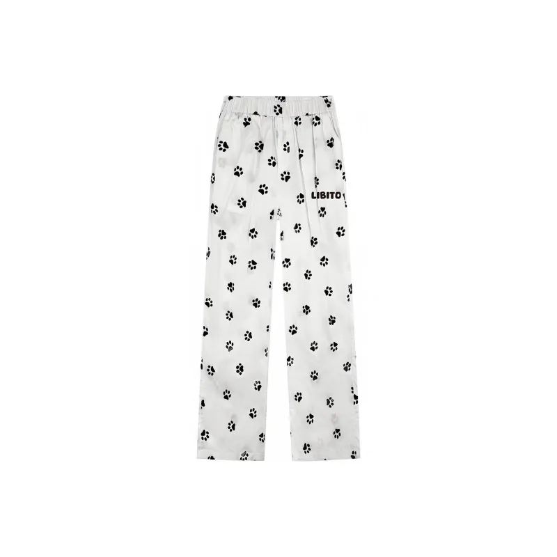 Libito Casual Pants Women's White-0