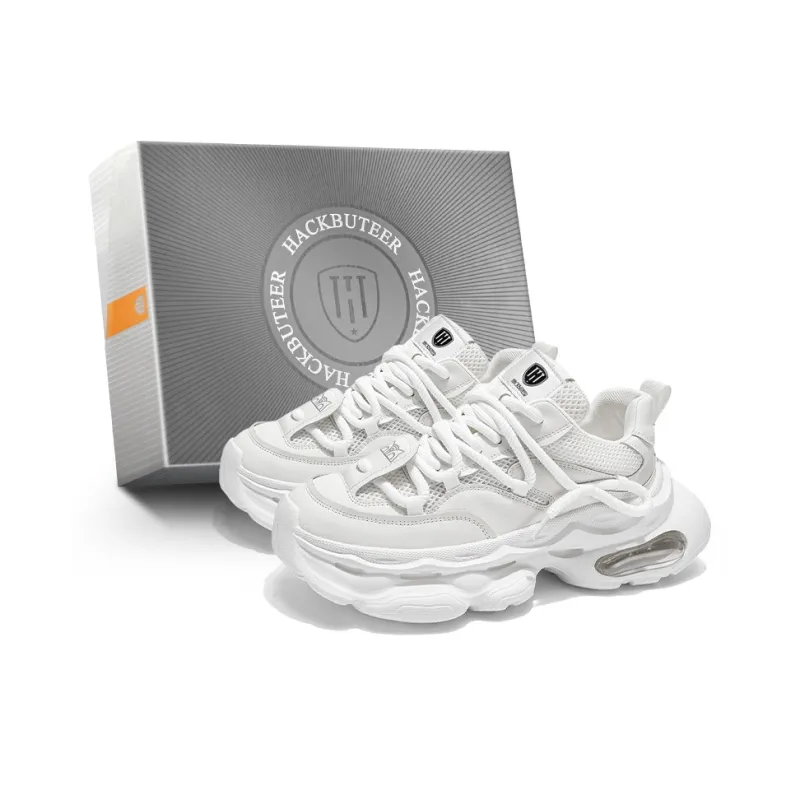 HACKBUTEER Low Top Chunky Sneakers Men's Box Included-7
