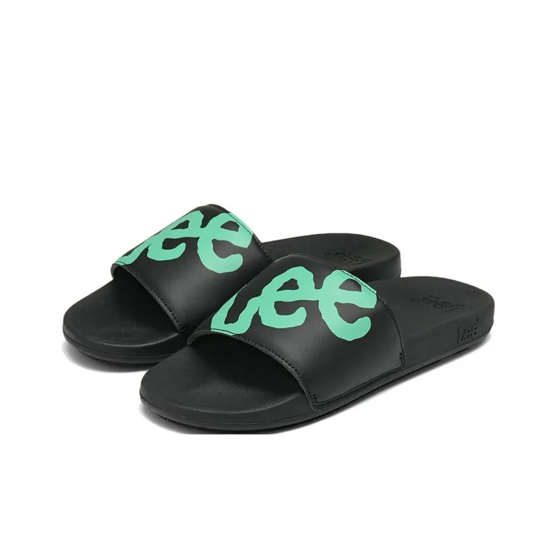 Lee Slip Resistant Slide Slippers Men's Green-1
