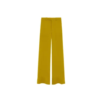 SAINT LAURENT Casual Pants Women's Yellow