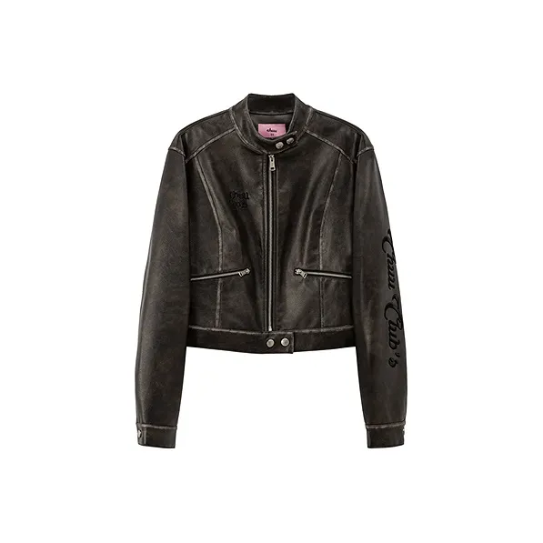 CHUU Cropped Coat Women's Black-0