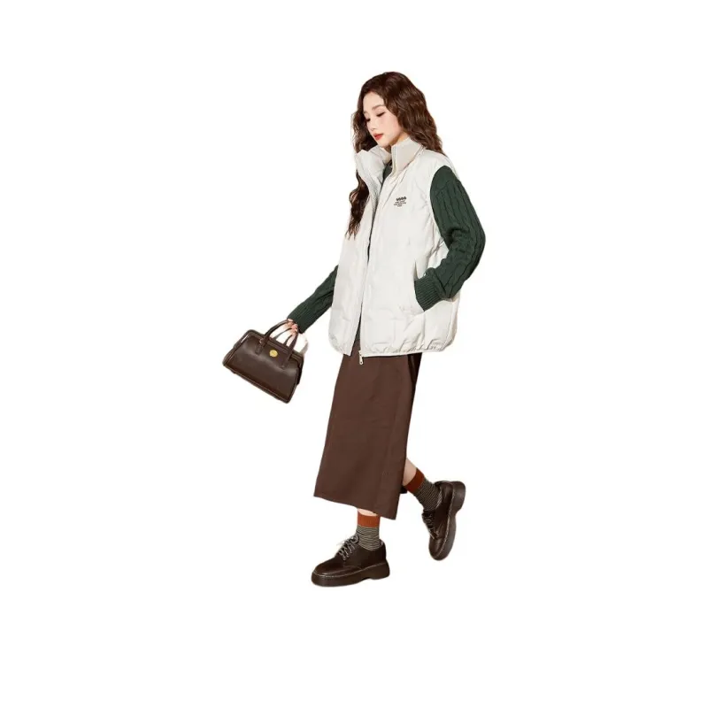 Tonlion Vest Women's Light Apricot-0