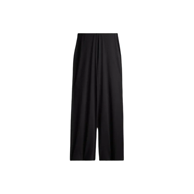 H&M Casual Pants Women's Black/Rhinestone-0