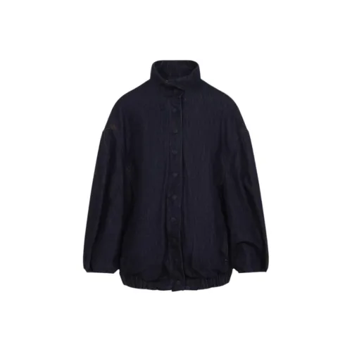 DRIES VAN NOTEN Denim Jacket Women's Dark Blue