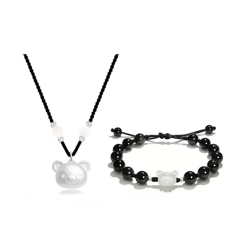 MIGU White Jade Bodhi Necklaces Unisex-3