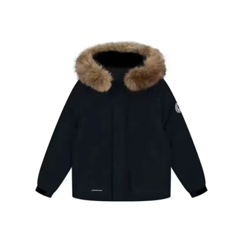 PAZZO Loose Fit Cotton Workwear Parka Coat Unisex-2