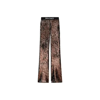 PALM ANGELS Sequin Embellished Flared Pants