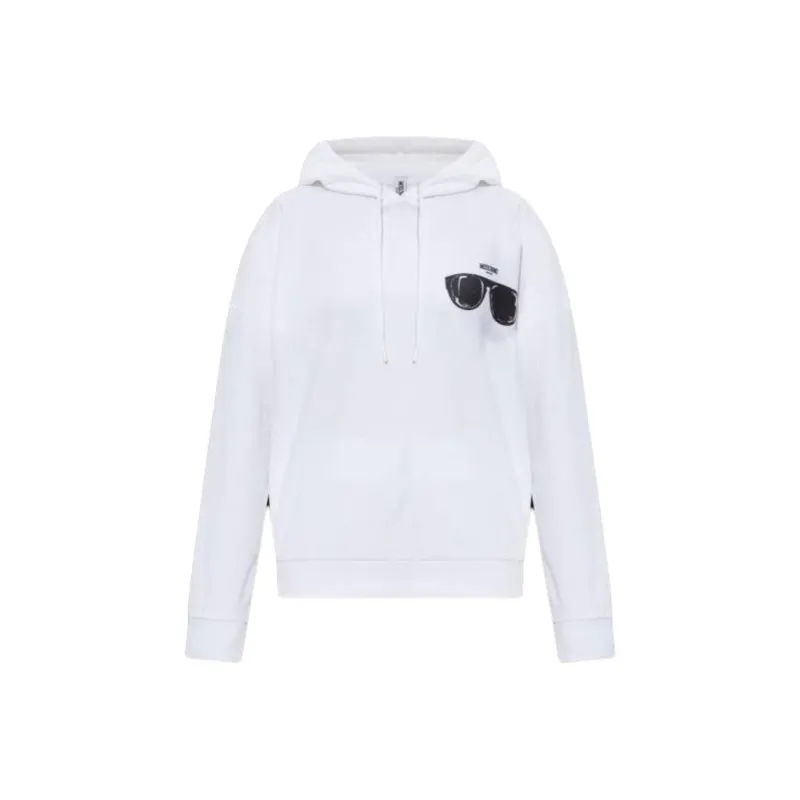 MOSCHINO Sunglasses print Hoodie-0