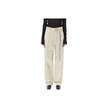Helmut Lang Casual Pants Women's Linen Beige