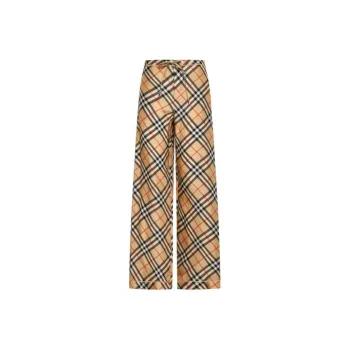 Burberry Nova Checked Drawstring Pyjama Trousers
