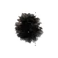[Black Fringe Hair Clip]