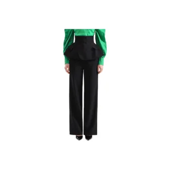 CHECOCRE Casual Pants Women's Black