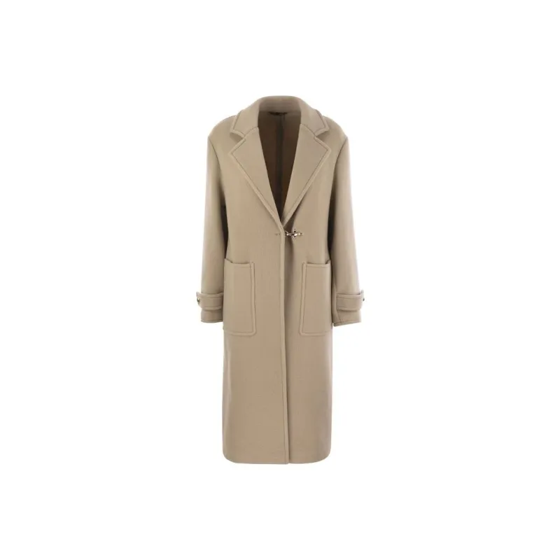 FAY Coats Women's Beige-0