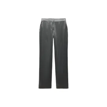 ZARA Casual Pants Women's Silver