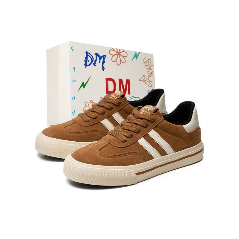 DM Abrasion Resistant Low Top Skateboard Shoes Men's-7