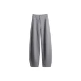 Gray Fleece-Lined