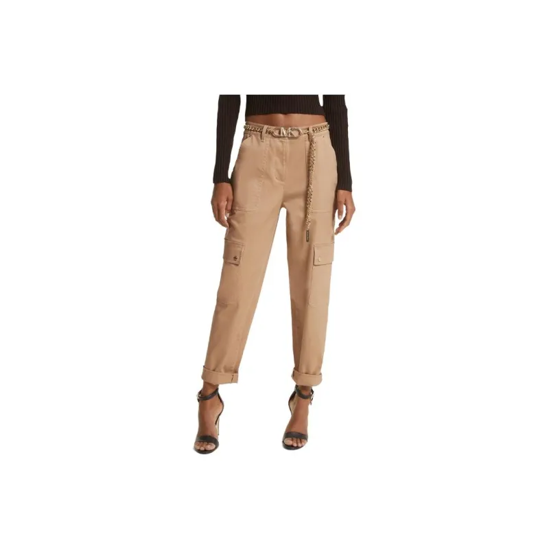 MICHAEL KORS Casual Pants Women's Dark Camel-0