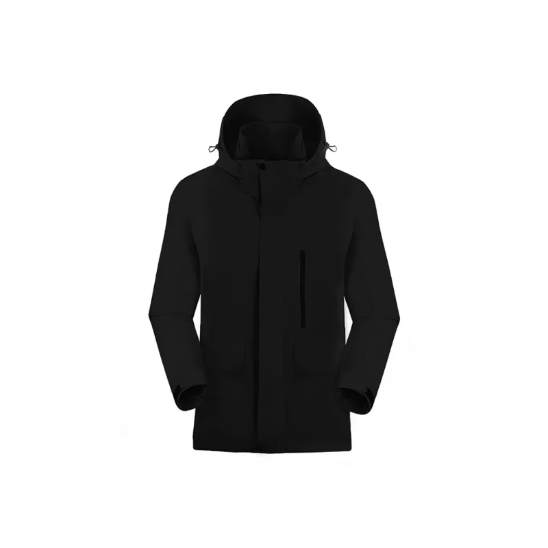 Merry City Water Resistant Windproof Wear Resistant Warm Windbreaker Jacket Unisex-0