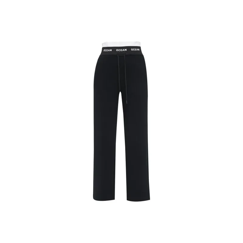 E.BECKY Casual Pants Women's Black-0