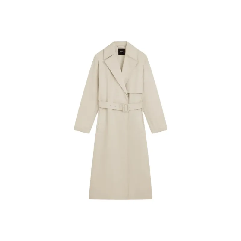 THEORY Trench Coat Women's Sand-0