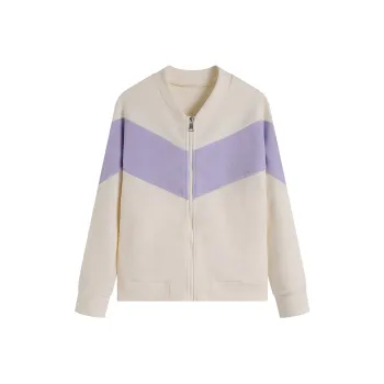 MESUCA Velvet feel Coat Women's Beige Yellow