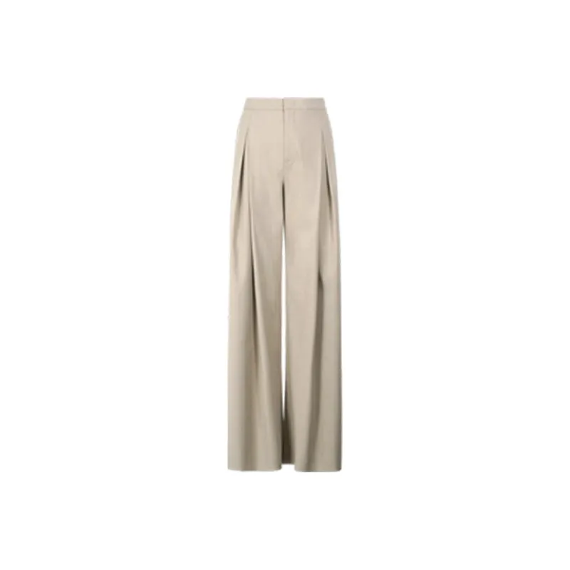 NAWEI Casual Pants Women's Light Beige Camel-0