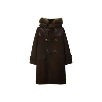 Burberry FW24 Coats Women's Dark Brown